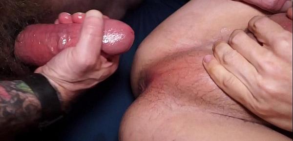  Big Silicone Dicked Bottom